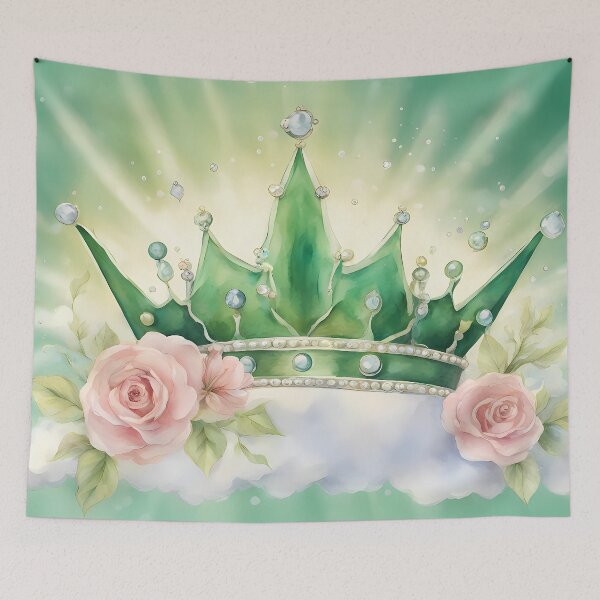 Item preview, Green Crown in the Sky designed and sold by CalmnessbyChoice.