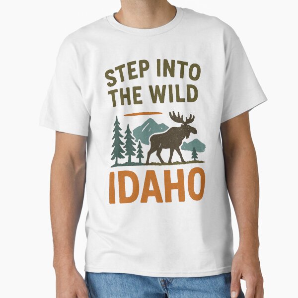 Item preview, Step Into The Wild - Idaho (Idaho Hiking) designed and sold by PerkzPrints.