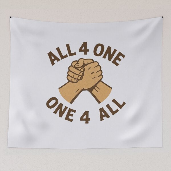 Item preview, Bold text design promoting unity and togetherness. designed and sold by hardingcarl2.