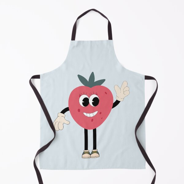 Item preview, Flat Design Illustration with Character Fun Strawberry designed and sold by AlginaPugachova.