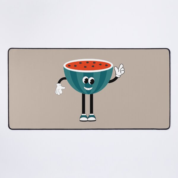 Item preview, Flat Design Illustration with Character Fun Watermelon designed and sold by AlginaPugachova.
