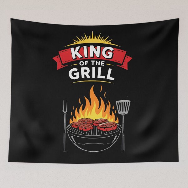 Item preview, King of the Grill designed and sold by BuxomBabe21.