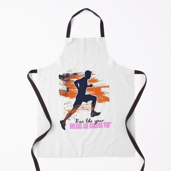 Item preview, Dreams Are Chasing You – Runner Motivational Art designed and sold by JenniferCreaArte .
