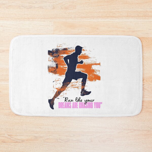 Item preview, Dreams Are Chasing You – Runner Motivational Art designed and sold by JenniferCreaArte .