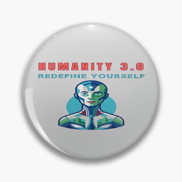 Item preview, Humanity 3.0 designed and sold by Magnetic Appeal.