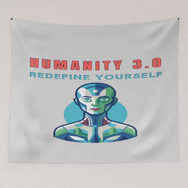 Item preview, Humanity 3.0 designed and sold by Magnetic Appeal.
