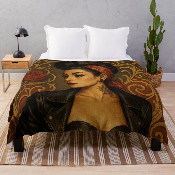 Item preview, Rebel Rose: Art Nouveau Attitude designed and sold by AbstractAnom.