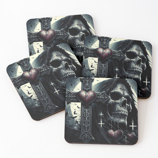 Item preview, Black Metal Rocker Art designed and sold by TheDarkWardrobe.
