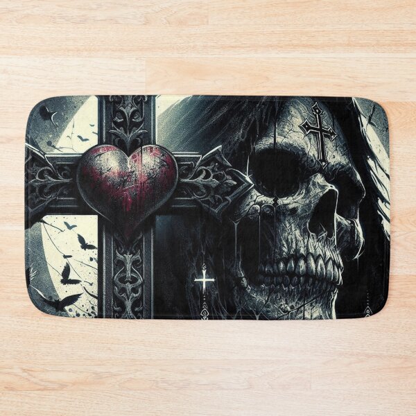 Item preview, Black Metal Rocker Art designed and sold by TheDarkWardrobe.