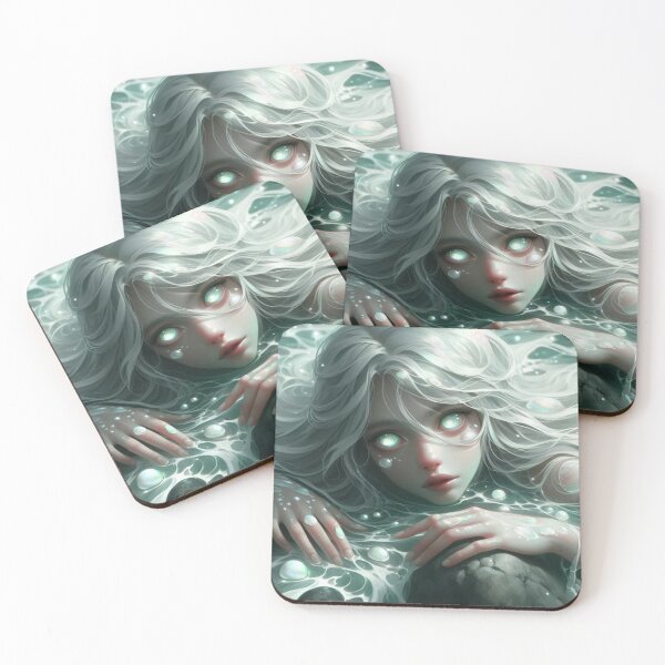 Item preview, Opalescent Mermaid designed and sold by Arcane Fantasy Art.