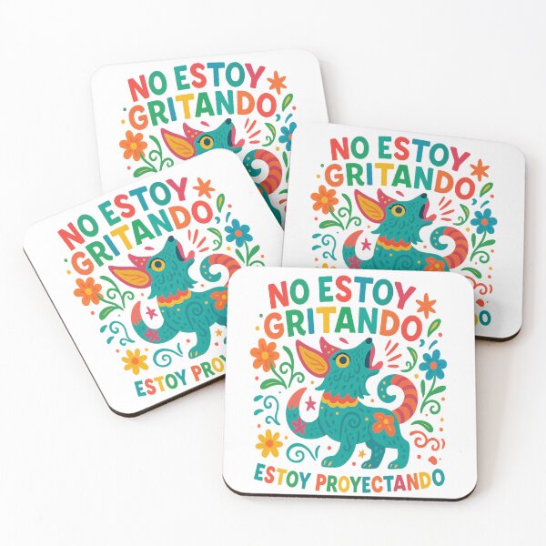 Item preview, No Estoy Gritando, Estoy Proyectando | Funny Alebrije Teacher Design designed and sold by Mi Clase Divertida.