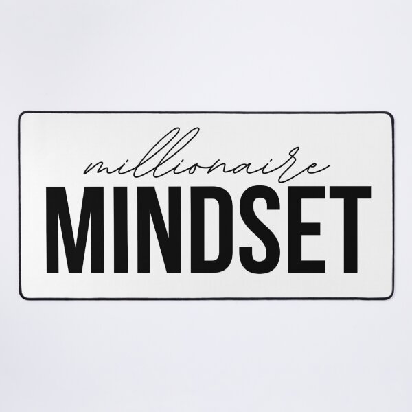 Item preview, Millionaire Mindset designed and sold by Agit.