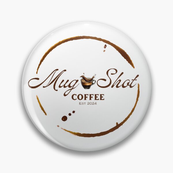 Item preview, Mug Shot Coffee Sticker designed and sold by SensoredLens.