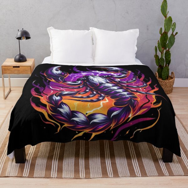 Item preview, Purple Scorpion and Flames 1 designed and sold by Mark Cannon.