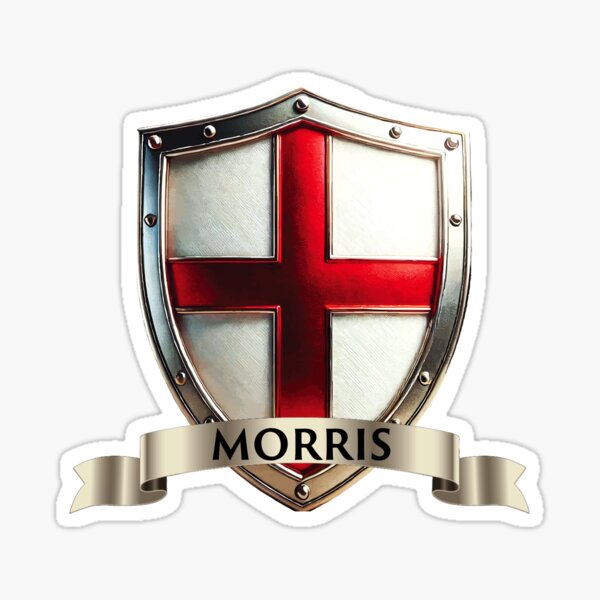 Artikel-Vorschau von Morris English Shield Golden Lion Heritage mit St. Georges Cross, designt und verkauft von Highlandkings.