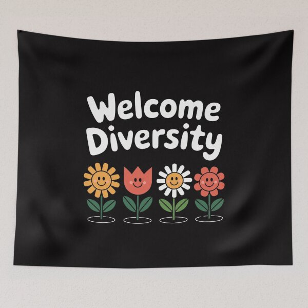 Item preview, Welcome Diversity — Welcome Diversity designed and sold by FrenchTouch77.