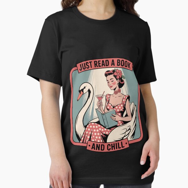 Item preview, Just Read a Book and Chill Top t-shirt, Book Lover tshirt, Reading Shirt, bookworm tshirt, bookish tshirt, book tshirt designed and sold by designer-94.