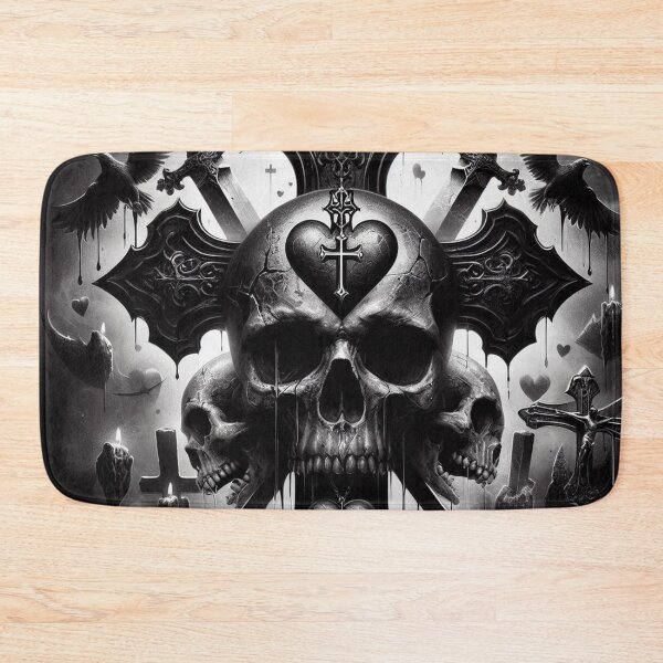 Item preview, Black Metal Rocker Art designed and sold by TheDarkWardrobe.