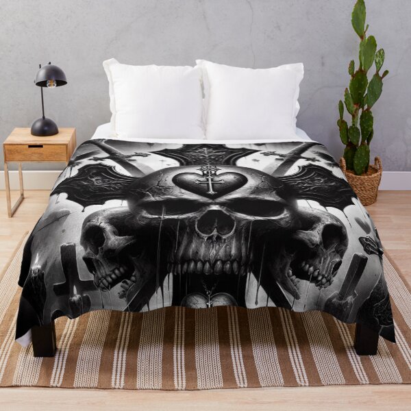 Item preview, Black Metal Rocker Art designed and sold by TheDarkWardrobe.