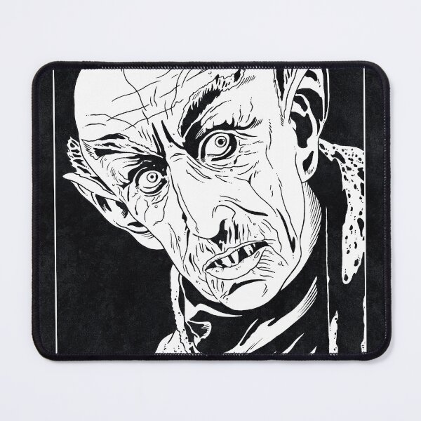 Item preview, COUNT ORLOK - Nosferatu (Black and White) designed and sold by FamousWeirdosRB.