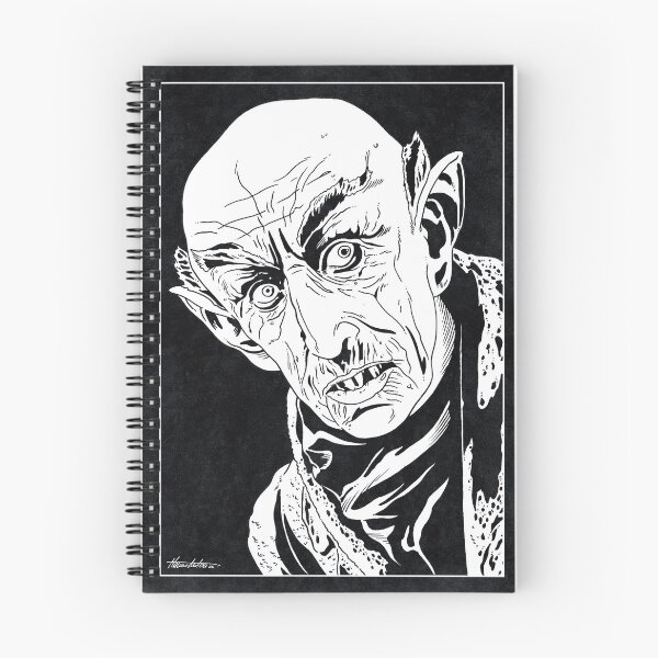 Item preview, COUNT ORLOK - Nosferatu (Black and White) designed and sold by FamousWeirdosRB.