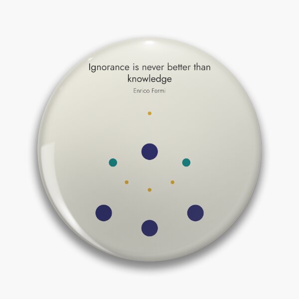 Item preview, Enrico Fermi Physics Minimalist Abstract Art Design designed and sold by kakarikihill.