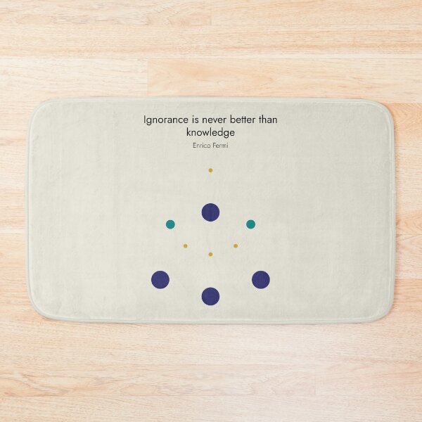 Item preview, Enrico Fermi Physics Minimalist Abstract Art Design designed and sold by kakarikihill.