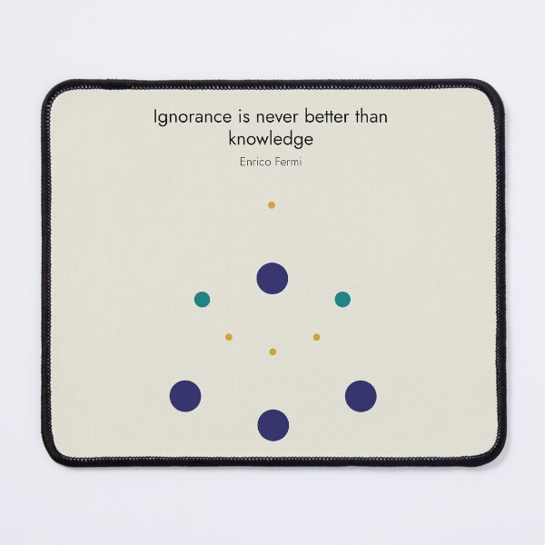 Item preview, Enrico Fermi Physics Minimalist Abstract Art Design designed and sold by kakarikihill.