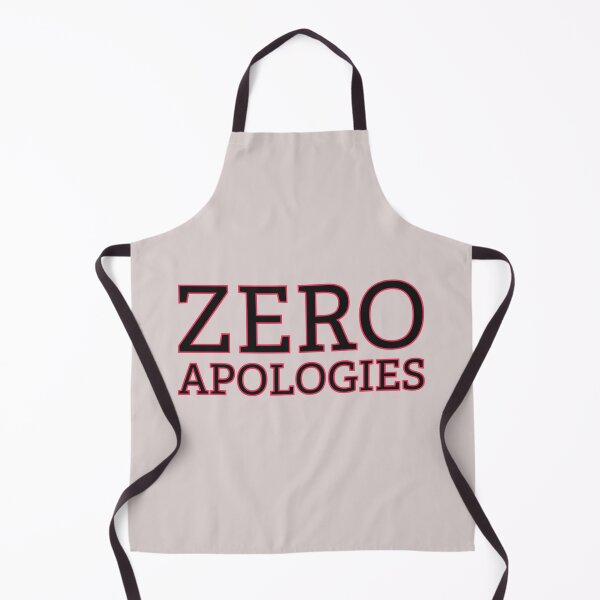 Item preview, Zero Apologies Text Art Design designed and sold by PureGoldDesigns.
