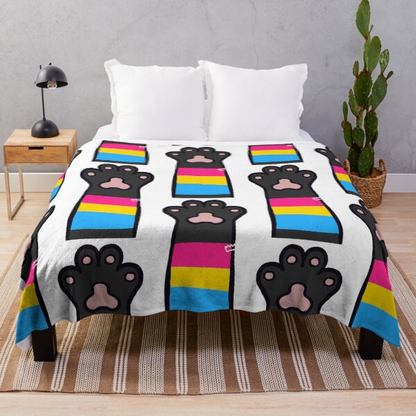 Item preview, Pansexual Flag Cat Paw designed and sold by divesca.