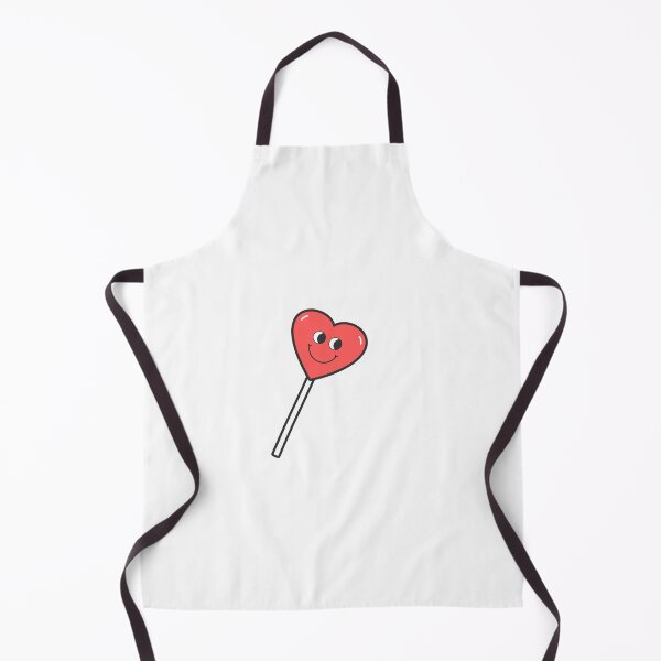 Item preview, Kawaii Heart-Shaped Lollipop – Sweet Love Candy Design designed and sold by Blueprint&co.