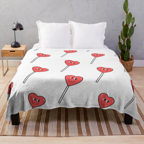 Item preview, Kawaii Heart-Shaped Lollipop – Sweet Love Candy Design designed and sold by Blueprint&co.
