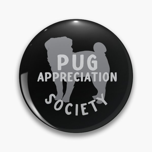 Item preview, pug appreciation society designed and sold by jazzydevil.