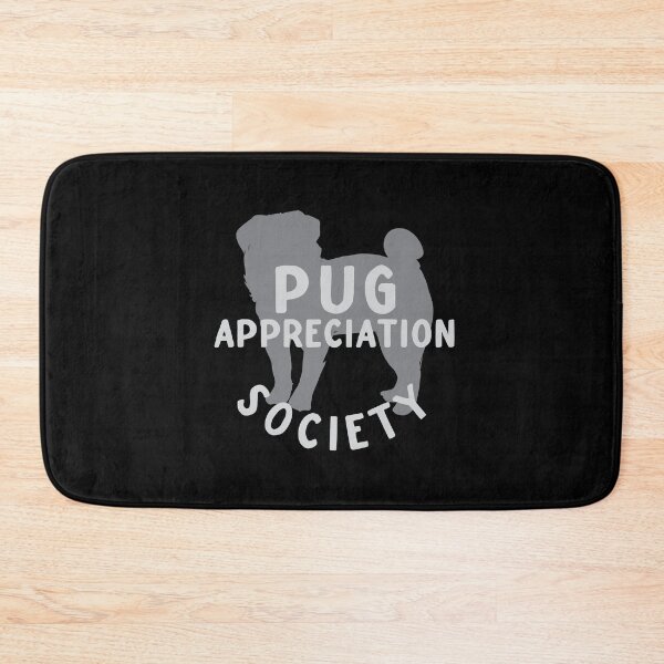 Item preview, pug appreciation society designed and sold by jazzydevil.