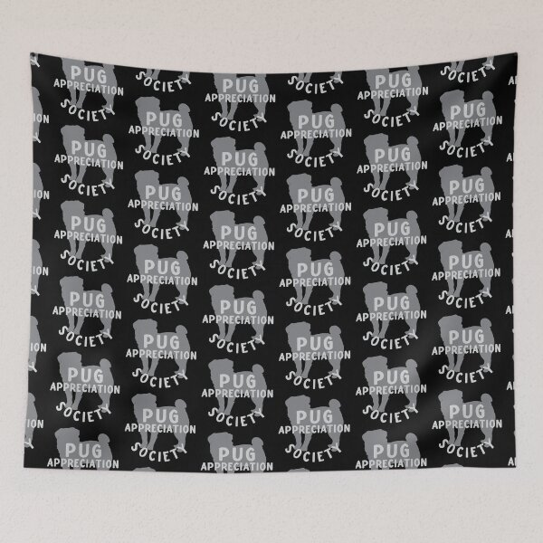 Item preview, pug appreciation society designed and sold by jazzydevil.