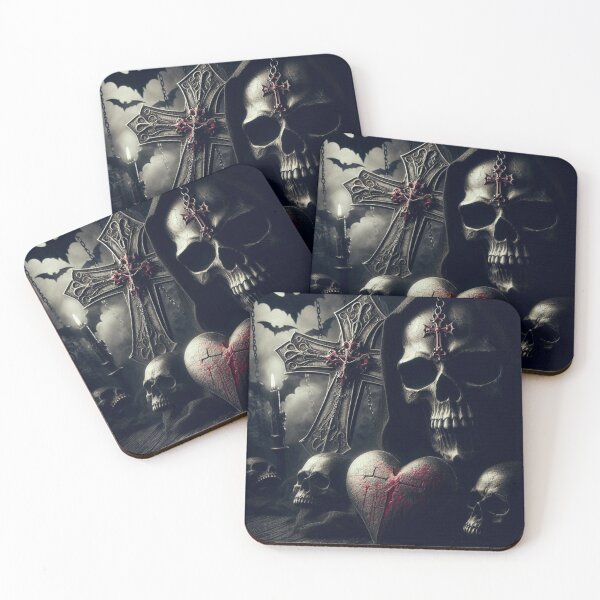 Item preview, Black Metal Rocker Art designed and sold by TheDarkWardrobe.