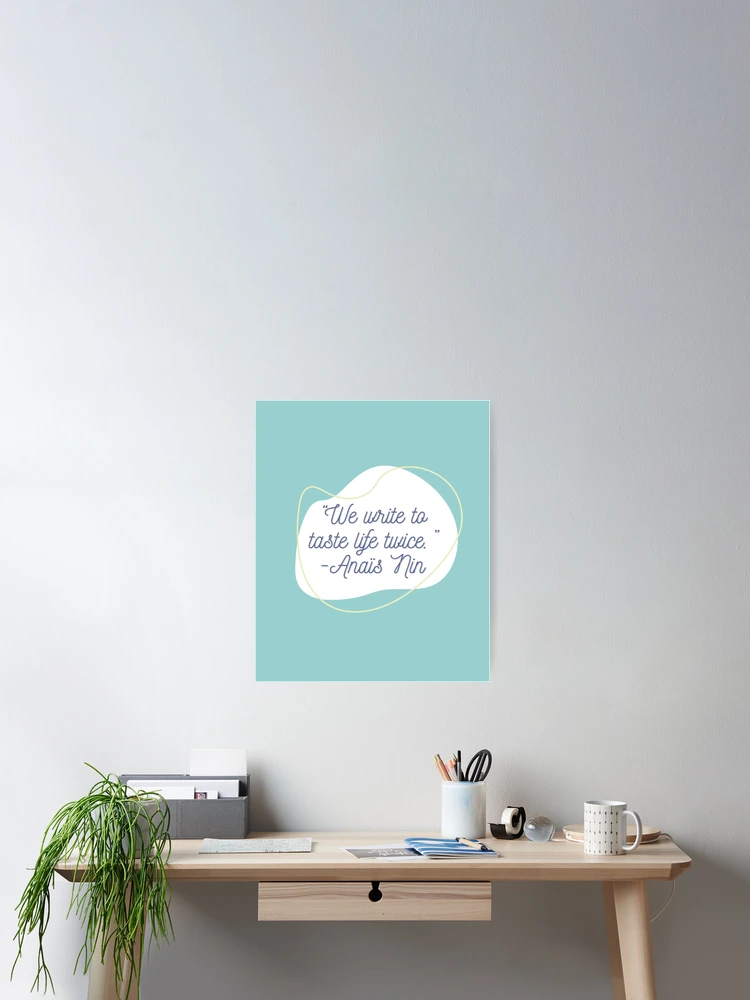 Thumbnail 2 of 3, Poster, Writing Quote designed and sold by ThreadSass.