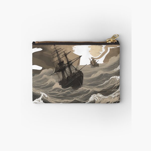 Item preview, Ships in a Stormy Sea designed and sold by houta.