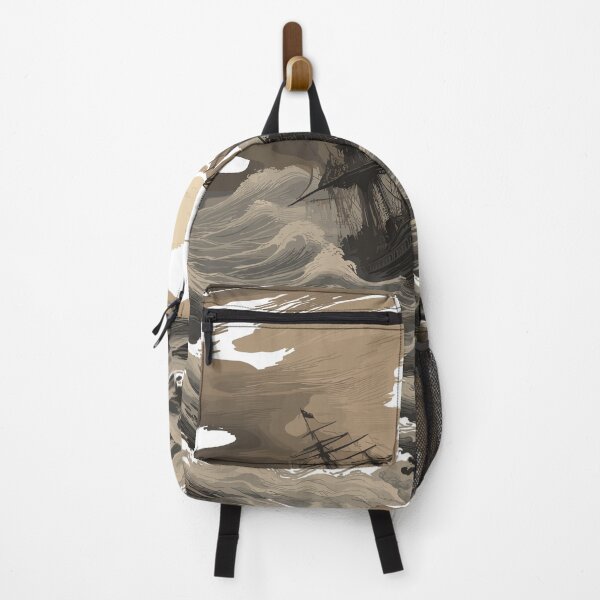 Item preview, Ships in a Stormy Sea designed and sold by houta.