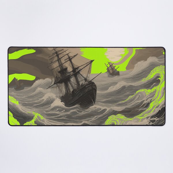 Item preview, Ships in a Stormy Sea designed and sold by houta.