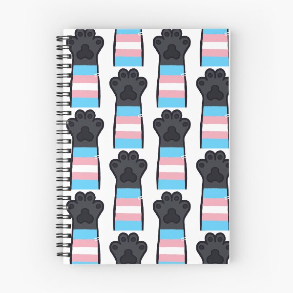 Artikelvorschau, Transgender-Flagge, Katzenpfote entworfen und verkauft von divesca.