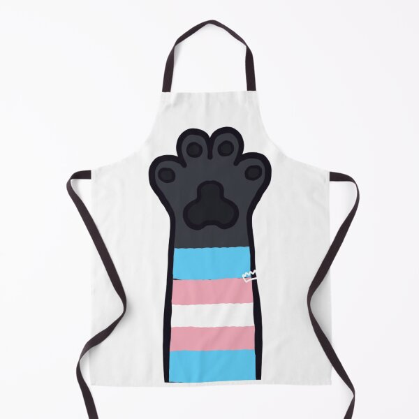 Artikelvorschau, Transgender-Flagge, Katzenpfote entworfen und verkauft von divesca.