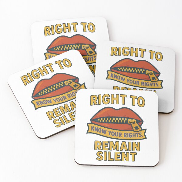 Item preview, Right to Remain Silent: Know Your Rights designed and sold by Content by Steph.