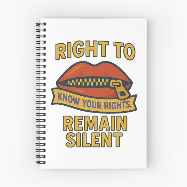 Item preview, Right to Remain Silent: Know Your Rights designed and sold by Content by Steph.