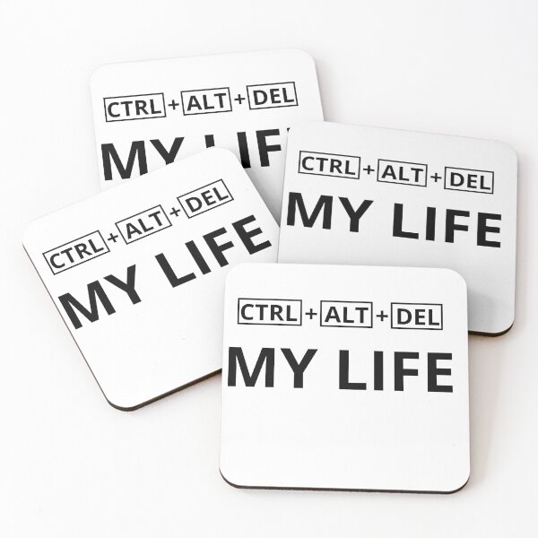 Item preview, CTRL + ALT + DEL My Life – Reboot Reality designed and sold by WonderBox.