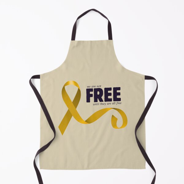 Item preview, we are not free until they are all free - until the last hostage - pro israel yellow ribbon designed and sold by jessicaleah15.