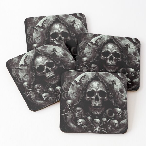Item preview, Black Metal Rocker Art designed and sold by TheDarkWardrobe.
