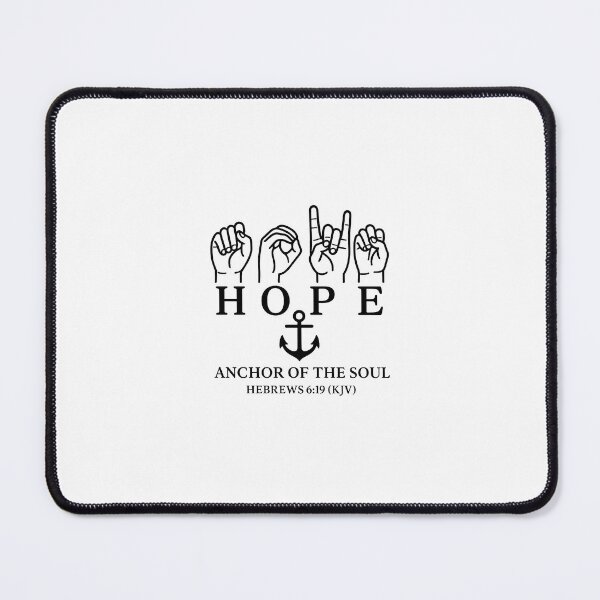 Item preview, Anchor of the Soul ASL Hope Art designed and sold by dessertcruzing.
