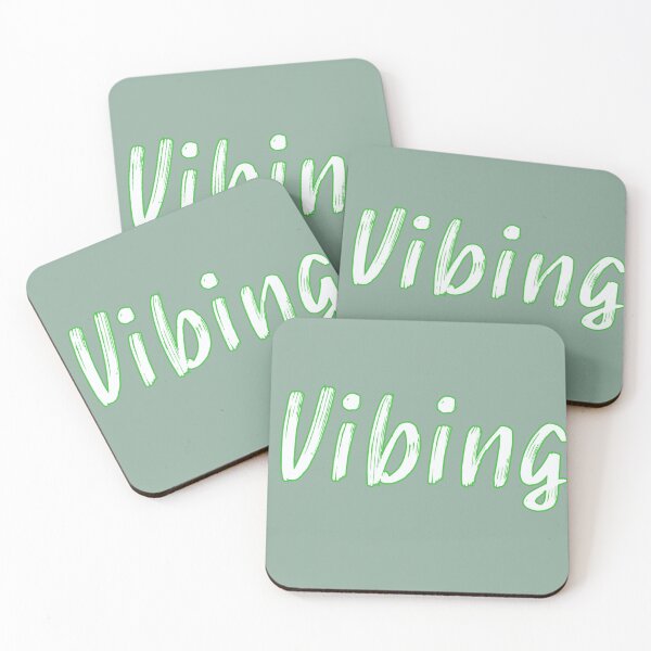 Artikelvorschau, Vibing Text Art Design entworfen und verkauft von PureGoldDesigns.