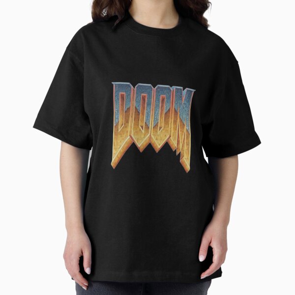 Item preview, DOOM Game Logo – Retro FPS Gamer Tribute Design designed and sold by LAS-PRINTS.